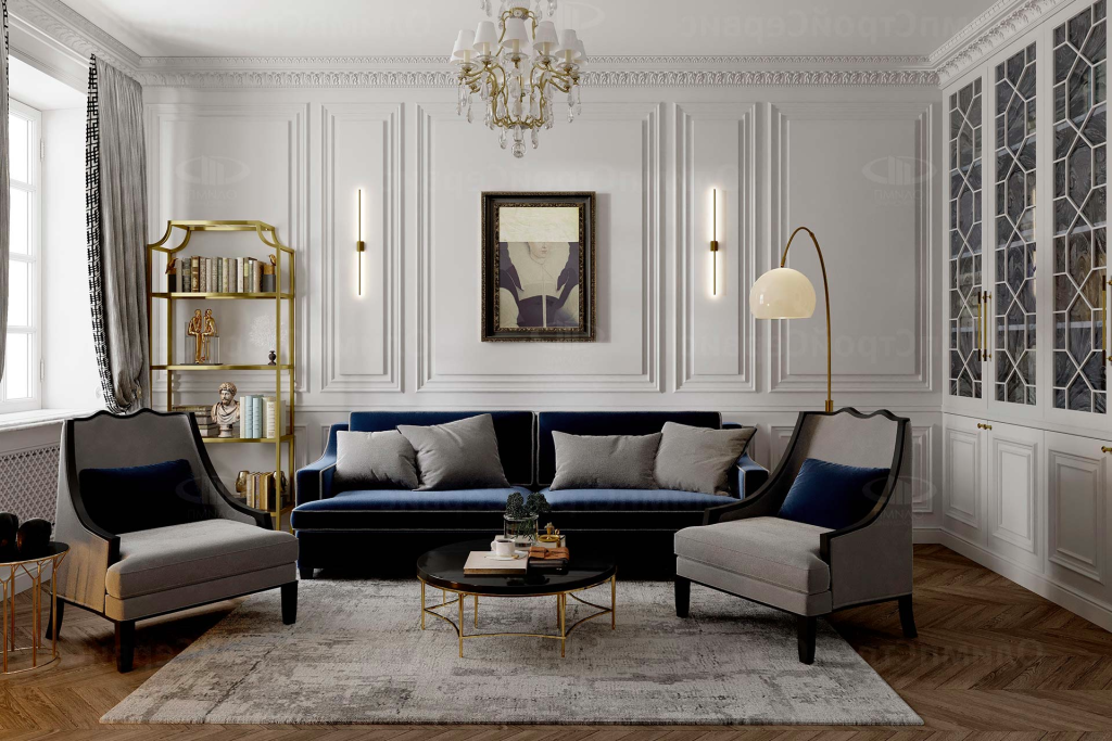 Цветовая палитра в классическом стиле интерьера